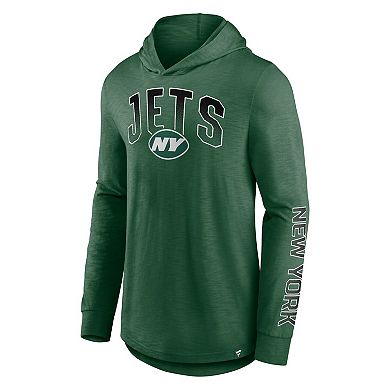 Men's Fanatics Branded Green New York Jets Front Runner Pullover Hoodie
