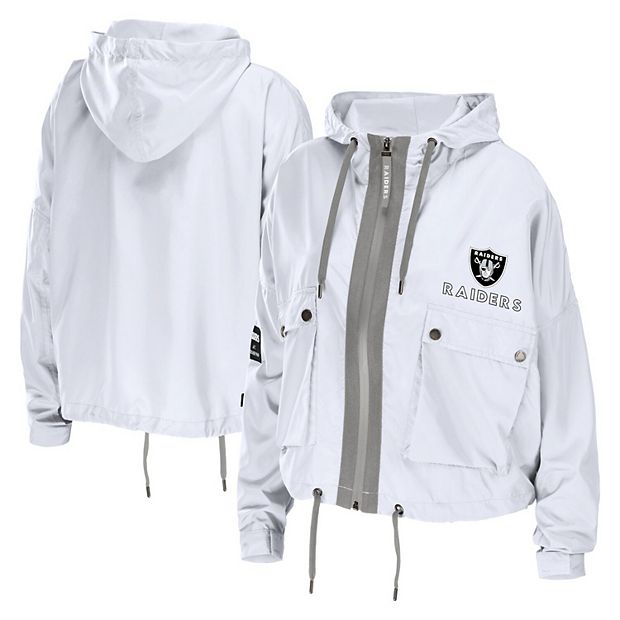 Officially Licensed NFL Full-Zip Hooded Jacket - Raiders