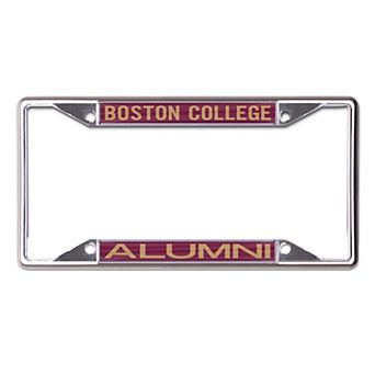 WinCraft Boston College Eagles Alumni School Supporter Laser Cut Metal License Plate Frame