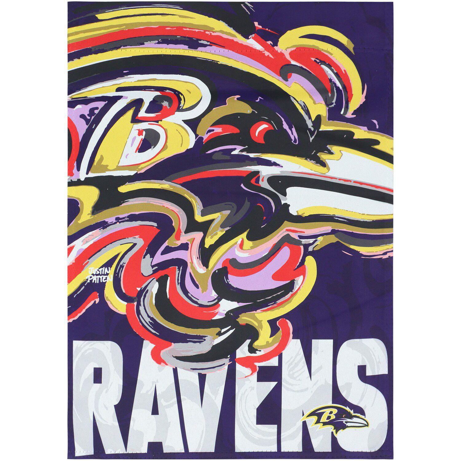 WinCraft Baltimore Ravens 3' x 5' Camo 1-Sided Deluxe Flag