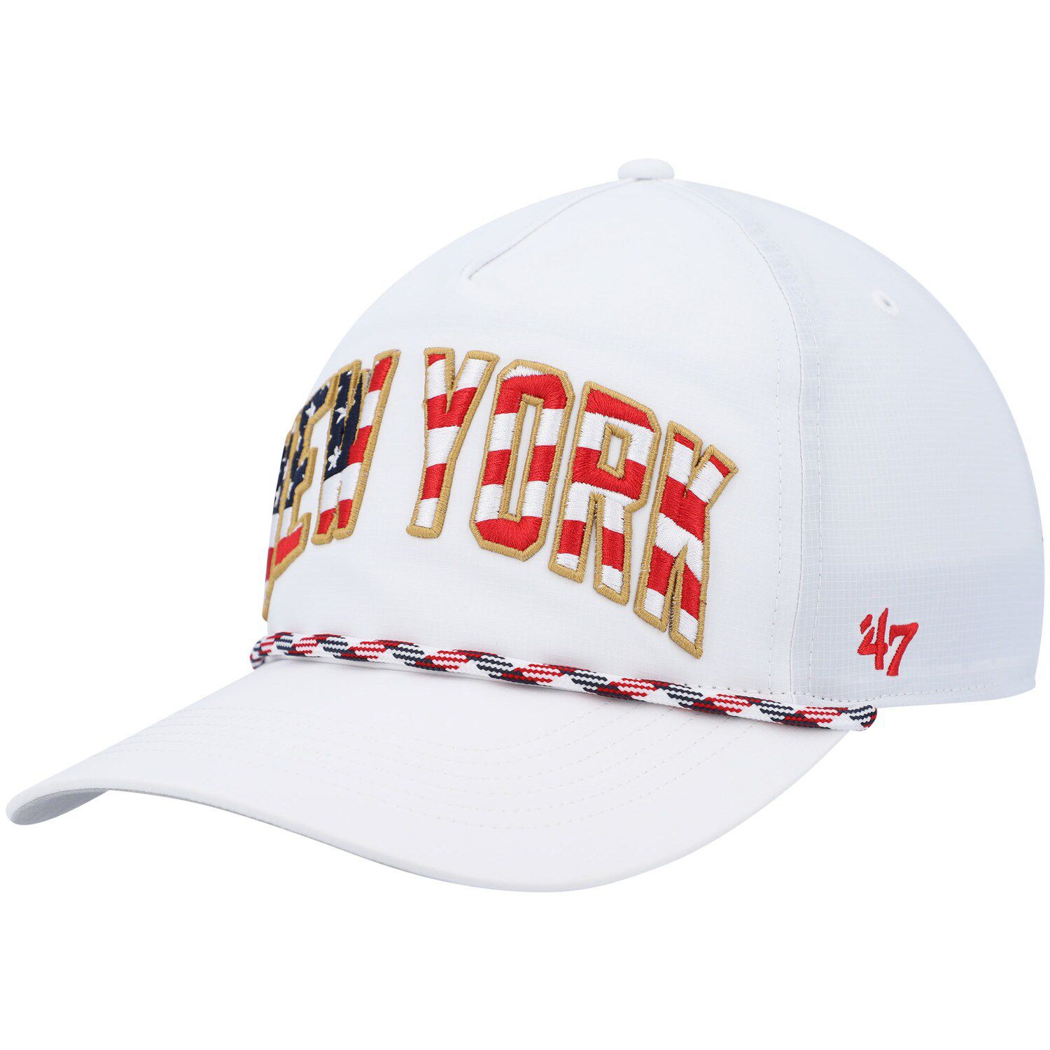 Men's '47 Cream New York Giants Breakout MVP Trucker Adjustable Hat