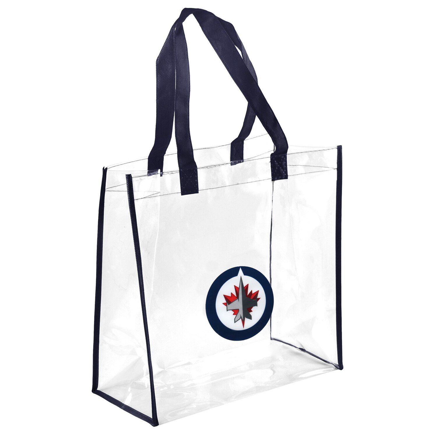 Juvale 2 Pack Stadium Approved Clear Tote Bags, 12x6x12 Large Plastic Beach  Bags with Handles