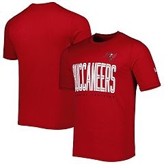 Men's San Francisco 49ers New Era Scarlet Third Down Puff Print T-Shirt