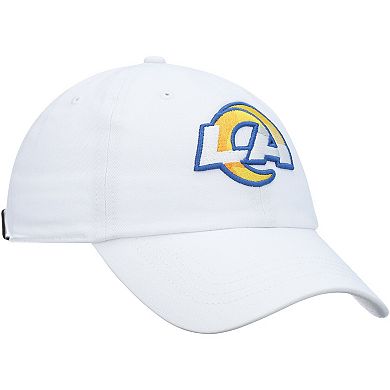 Women's '47 White Los Angeles Rams Miata Clean Up Logo Adjustable Hat