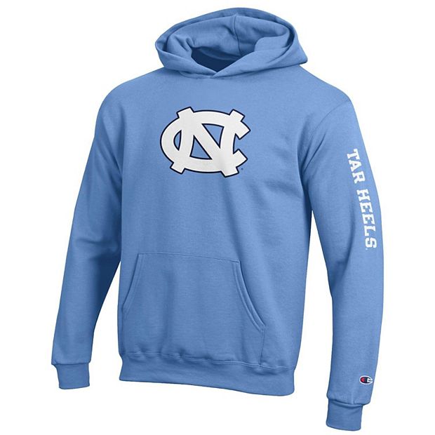 Youth Champion Carolina Blue North Carolina Tar Heels Two Hit Logo