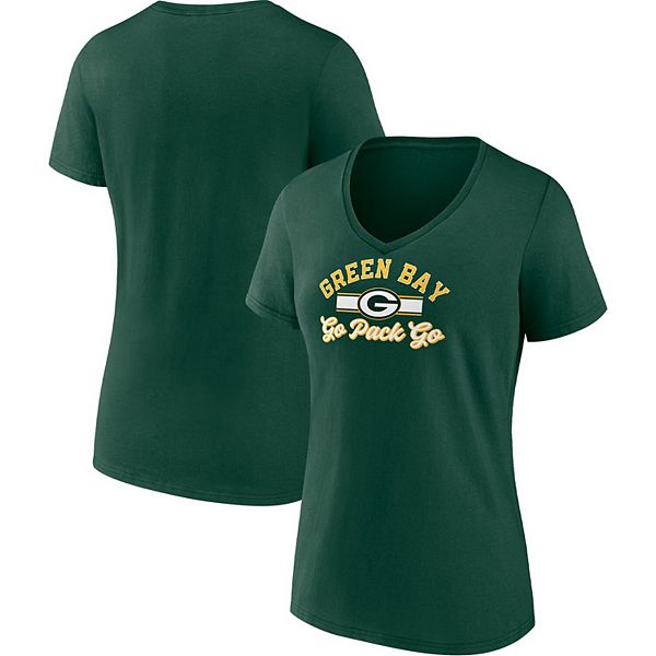 Fanatics Branded Green Green Bay Packers Big And Tall Established T-shirt  for Men