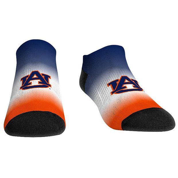 Rock Em Socks Auburn Tigers Dip Dye Ankle Socks