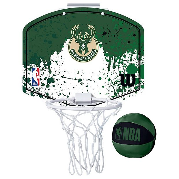 Nba Milwaukee Bucks Mini Over The Door Hoop : Target