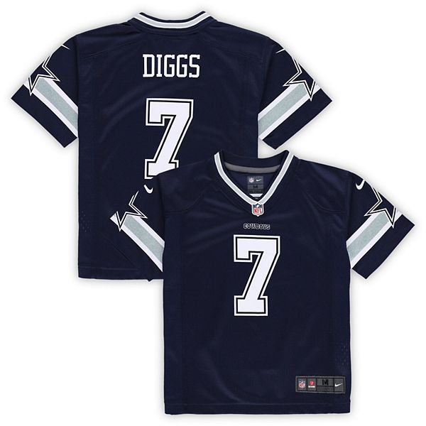 Nike Preschool Nike Trevon Diggs Navy Dallas Cowboys Game Jersey