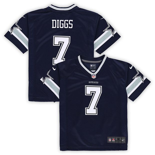 Nike Trevon Diggs Dallas Cowboys Youth Navy Game Jersey