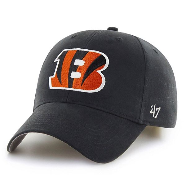 Youth Cincinnati Bengals '47 Black Lil Shot Captain Snapback Hat