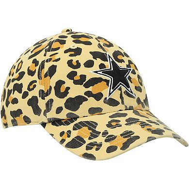 Women's '47 Tan Dallas Cowboys Bagheera Clean Up Adjustable Hat