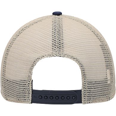Men's '47 Navy/Natural Denver Broncos Trawler Trucker Clean Up Snapback Hat