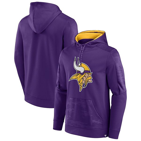 Men's Fanatics Branded Purple Minnesota Vikings On The Ball Pullover Hoodie