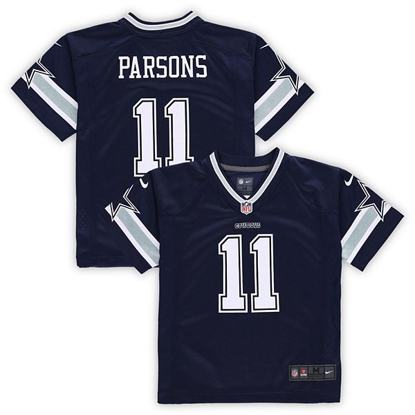 Men's Nike Micah Parsons Navy Dallas Cowboys Game Player Jersey