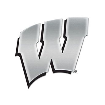 WinCraft Wisconsin Badgers Team Chrome Car Emblem