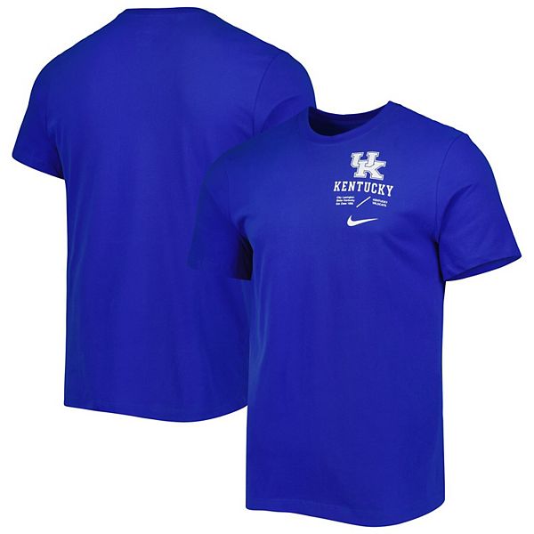 Men's Nike Royal Kentucky Wildcats Team Practice Performance T-Shirt