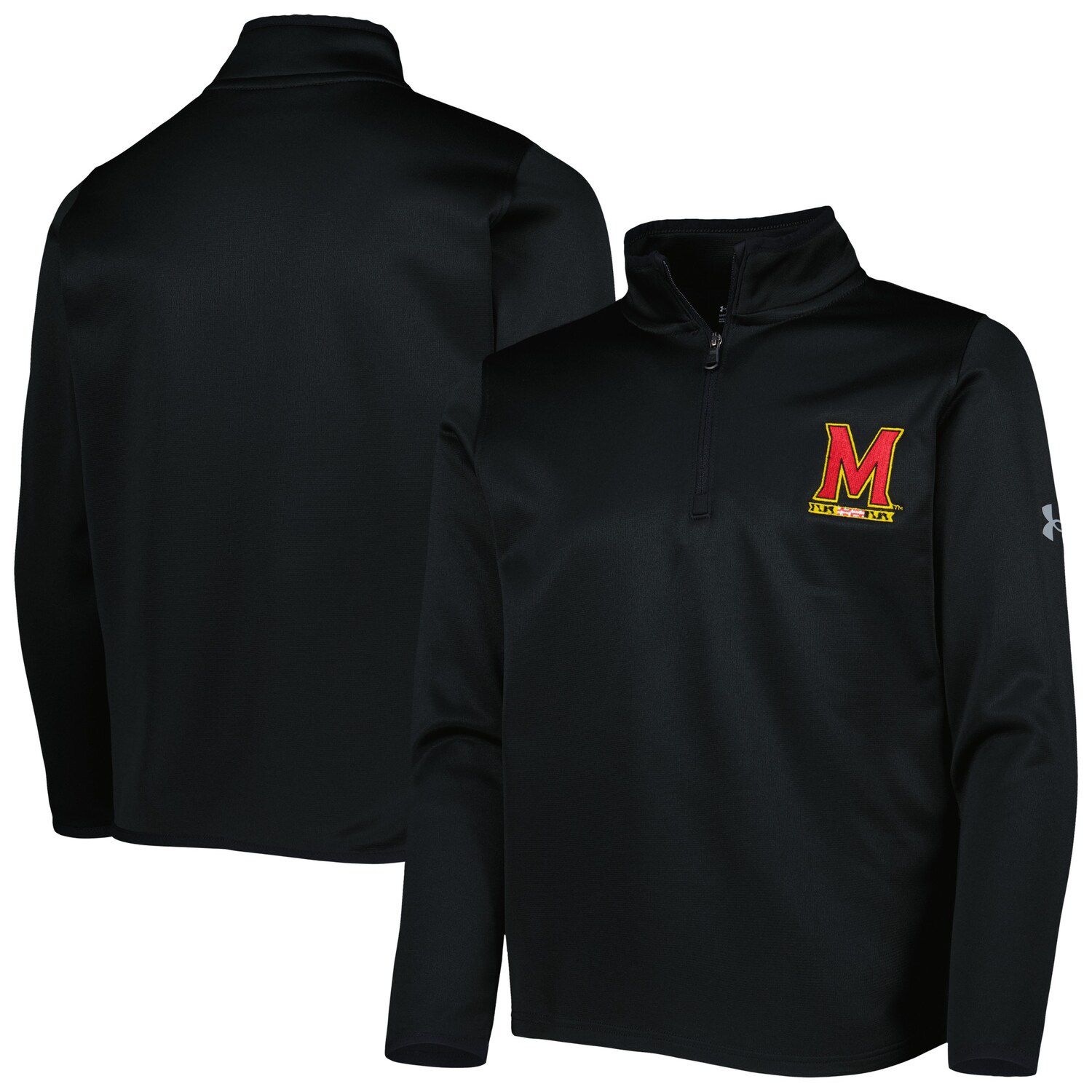 Under Armour Black Texas Tech Red Raiders Motivate 2.0 Half-Zip Jacket