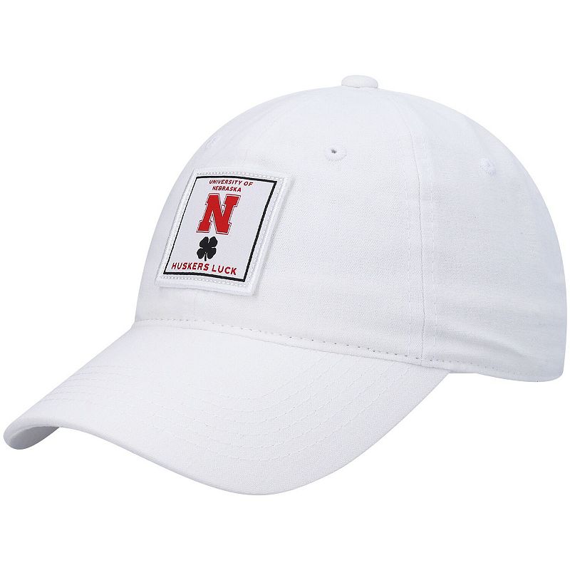 Mens White Nebraska Huskers Dream Adjustable Hat