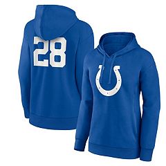 NFL Indianapolis Colts Women's Halftime Adjustment Long Sleeve Fleece  Hooded Sweatshirt - S