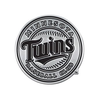 WinCraft Minnesota Twins Team Chrome Car Emblem