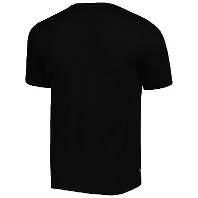 Men's New Era Black Carolina Panthers Combine Authentic Training Huddle Up T-Shirt