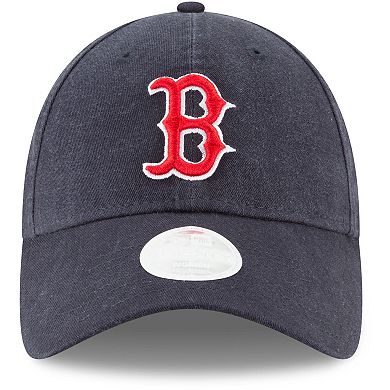 Women's New Era Navy Boston Red Sox Team Logo Core Classic 9TWENTY Adjustable Hat