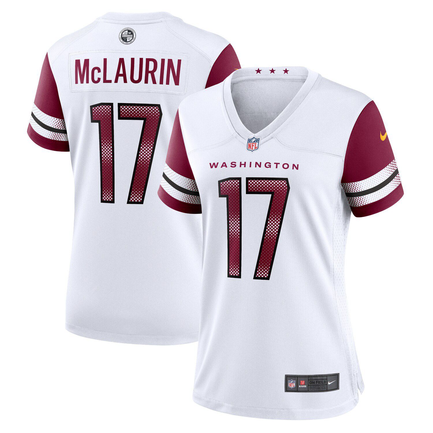 Nike Washington Commanders 17 Terry McLaurin 2022 Burgundy Vapor Limited  Men Jersey