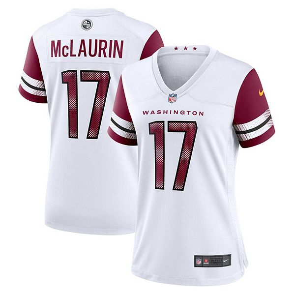 Men's Nike Terry McLaurin White Washington Football Team Player Game Jersey  