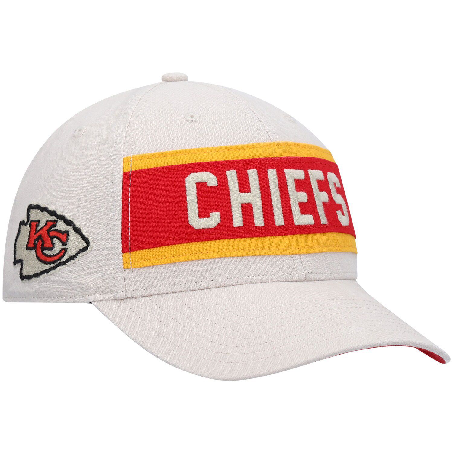 Kansas City Chiefs Mitchell & Ness Youth Retrodome Precurved Adjustable Hat  - Red