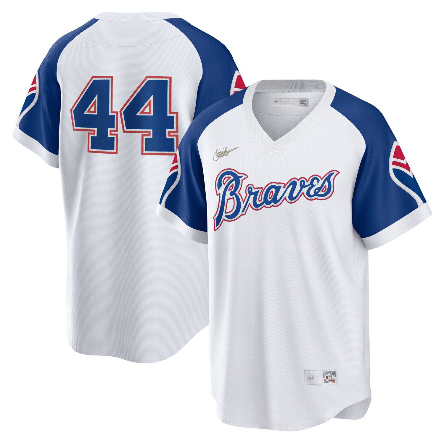 Men's Mitchell & Ness Greg Maddux Navy Atlanta Braves Cooperstown  Collection Mesh Batting Practice Button-Up Jersey