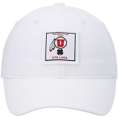 Men's White Utah Utes Dream Adjustable Hat