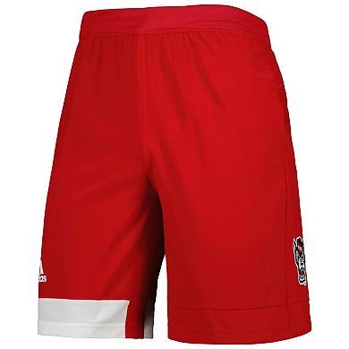 Men's adidas Red NC State Wolfpack Training Shorts