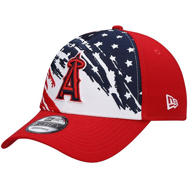 Los Angeles Angels MLB 4th of July New Era 59fifty fitted Red cap hat