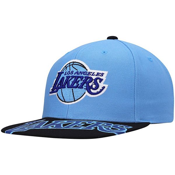 Men's Mitchell & Ness x Lids White/Light Blue Utah Jazz Current Reload 3.0 Snapback  Hat