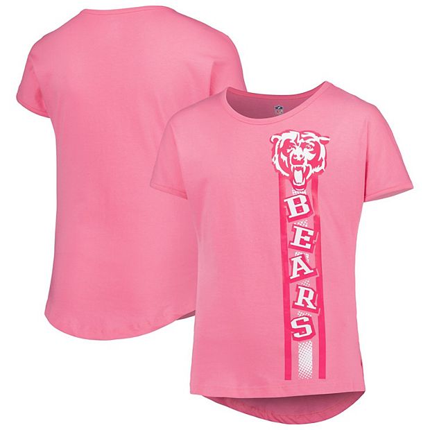 Pink chicago bears clearance shirt