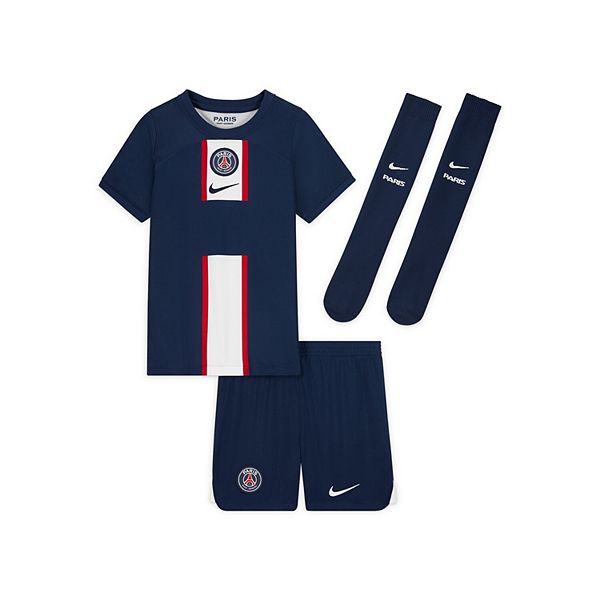 Preschool & Toddler Nike White/Navy Tottenham Hotspur 2022/23 Home Replica  Performance Kit
