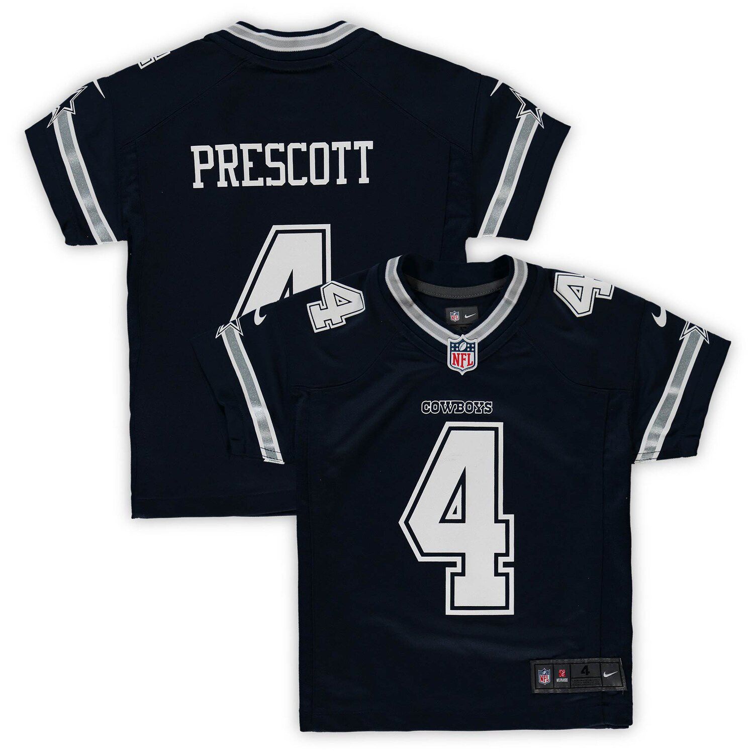 Men's Dak Prescott Nike White Dallas Cowboys Color Rush Legend Player  Jersey Size:3XL