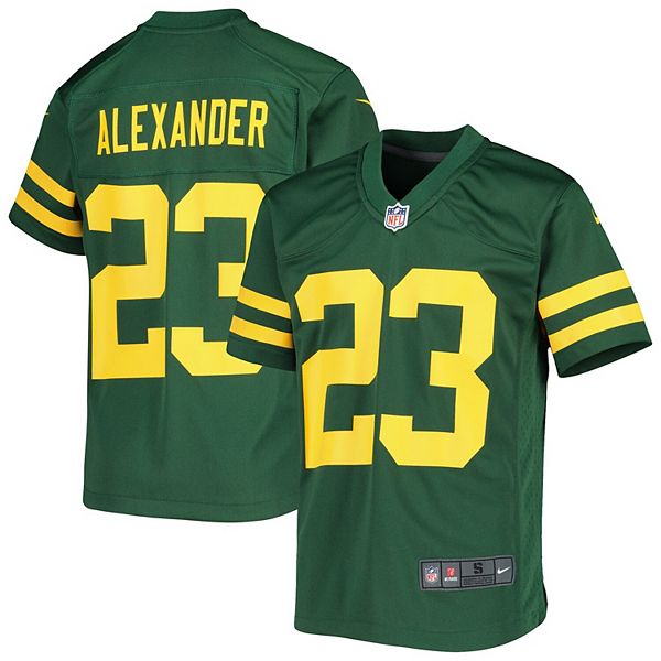 Green Bay Packers Nike Game Alternate Jersey - Custom - Youth