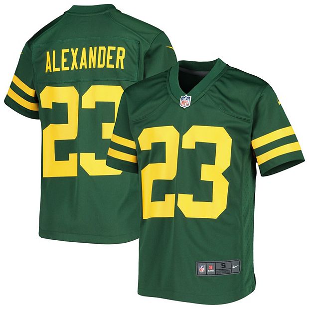 Men's Nike Jaire Alexander Green Bay Packers Alternate Game Player Jersey Size: Small
