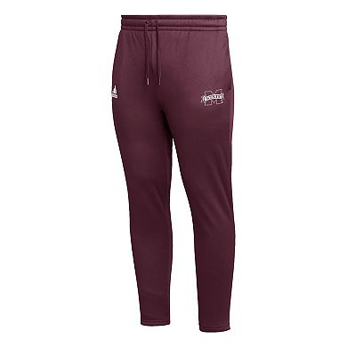 Men's adidas Maroon Mississippi State Bulldogs AEROREADY Tapered Pants