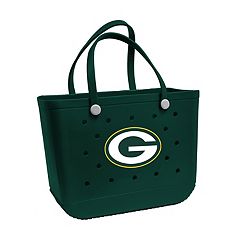 Women's Staud Green Bay Packers Clear Mini Shirley Bag