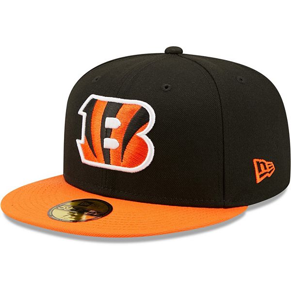 Men's Pro Standard White/Black Cincinnati Bengals 2Tone Snapback Hat