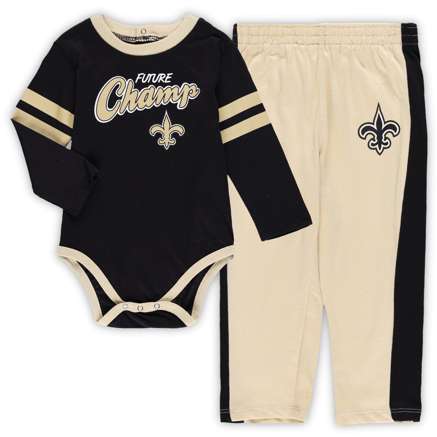 New Orleans Saints Toddler Playmaker Hoodie and Pants Set