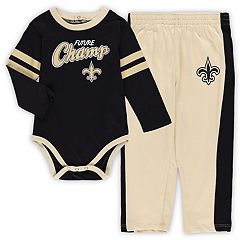 NFL New Orleans Saints Baby Boys' 3pk Coordinate Set - 18M