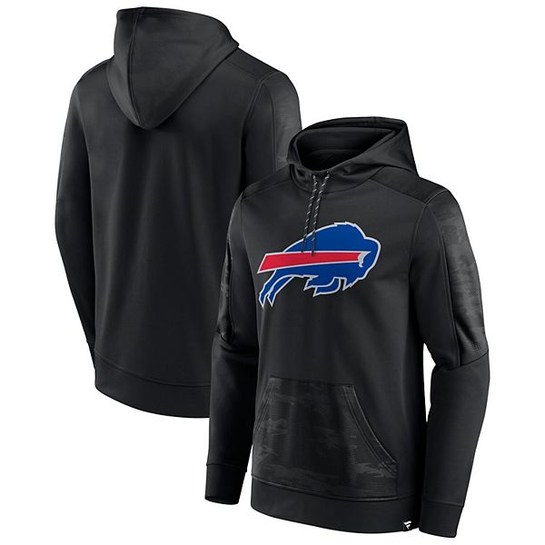 Men's Fanatics Branded Black Buffalo Bills On The Ball Pullover Hoodie