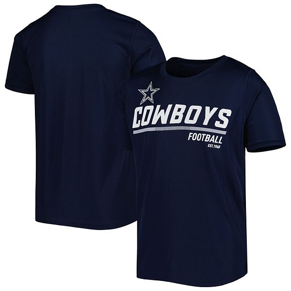 Youth Navy Dallas Cowboys Engaged T-Shirt