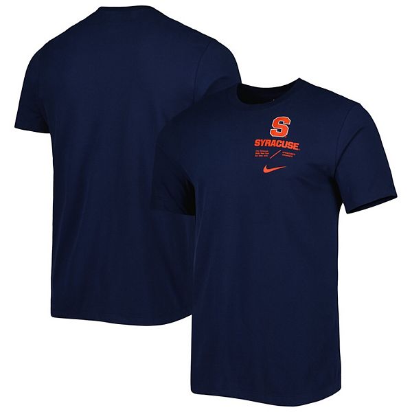 Men's Nike Navy Syracuse Orange Team Practice Performance T-Shirt