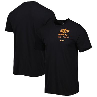 Men's Nike Black Oklahoma State Cowboys Team Practice Performance T-Shirt