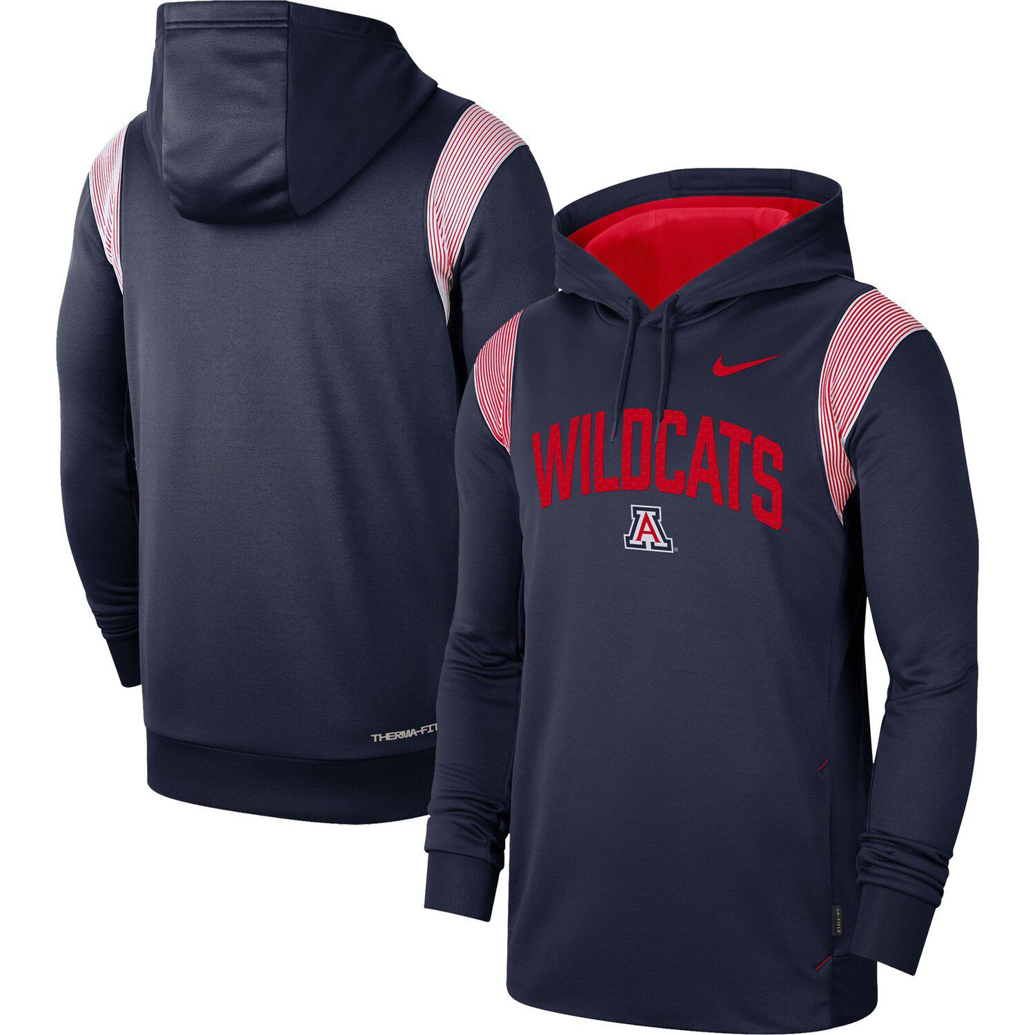 Men's Nike Royal New York Giants 2023 Sideline Club Alternate Tri-Blend Pullover Hoodie Size: Medium